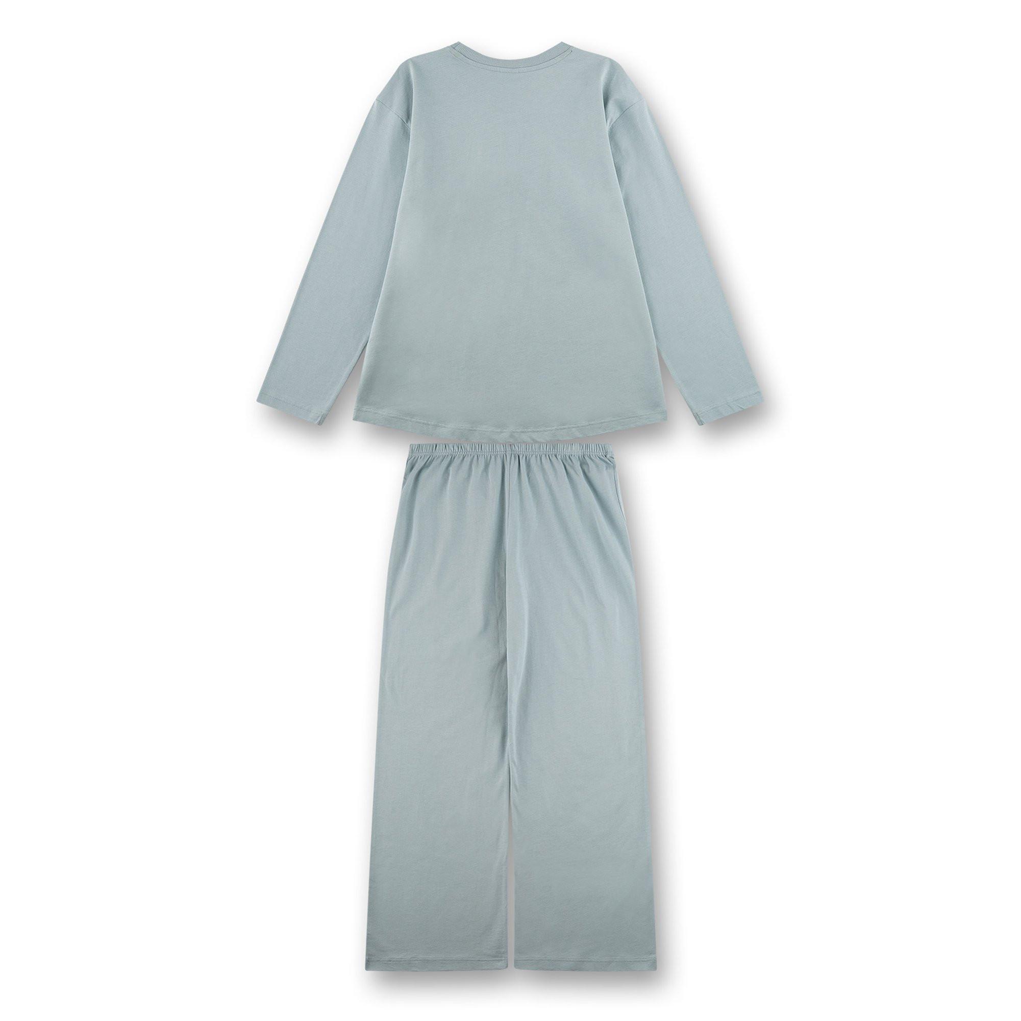 Sanetta Pyjama Long Slogan Coupe Confort  