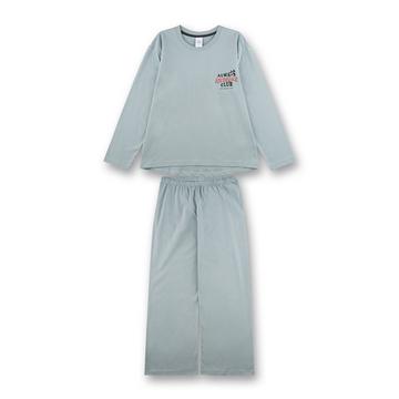 Pyjama  Confortable à porter-Pyjama long uni