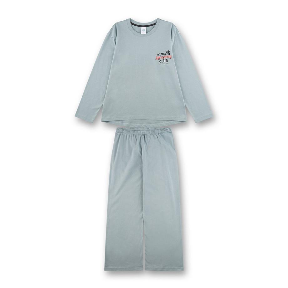 Pyjama  Bequem sitzend-Pyjama long uni