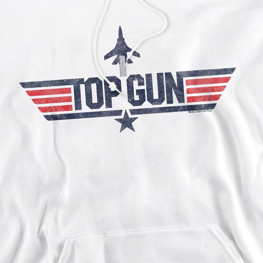 Top Gun Top Gun Felpa con Cappuccio Stampa Grafica  