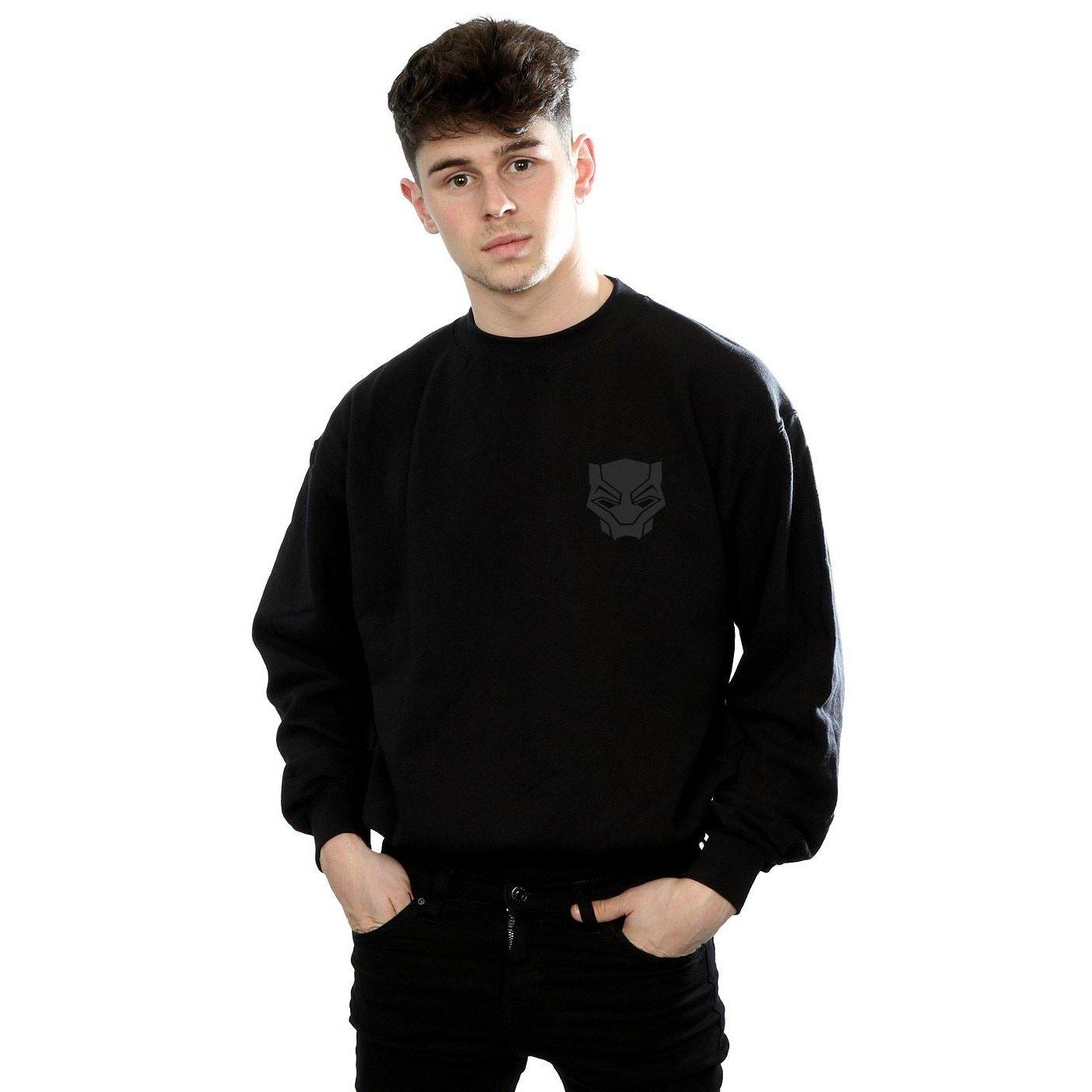 MARVEL  Black On Black Sweatshirt 