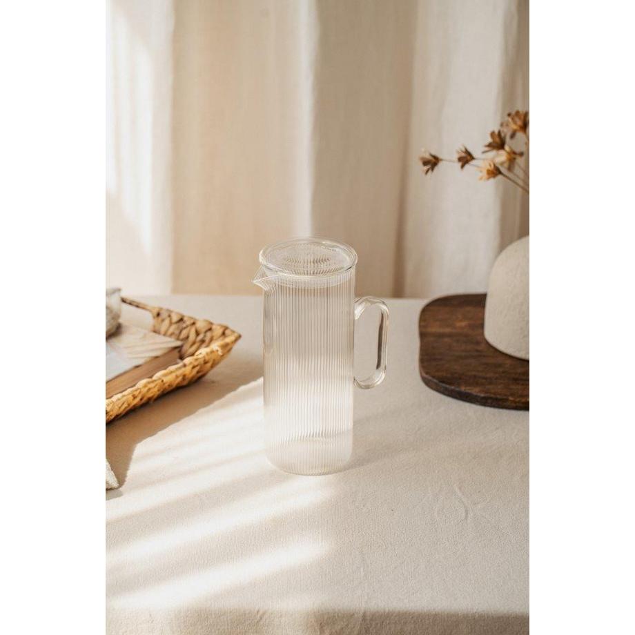 Nuts Innovations Pichet en verre transparent  