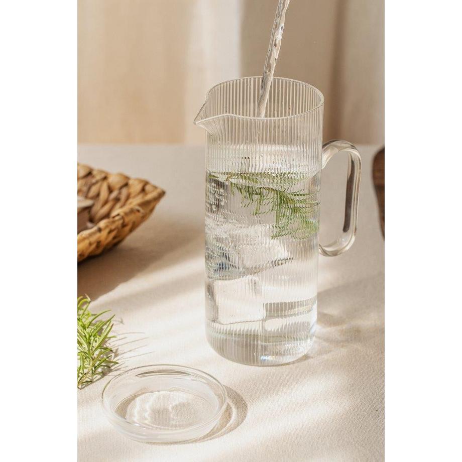 Nuts Innovations Pichet en verre transparent  