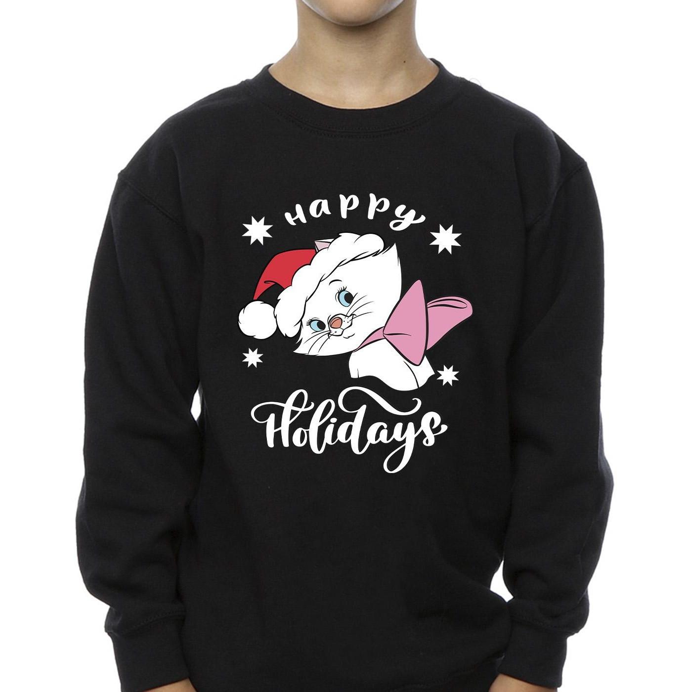 Disney  The Aristocats Happy Holidays Sweatshirt 