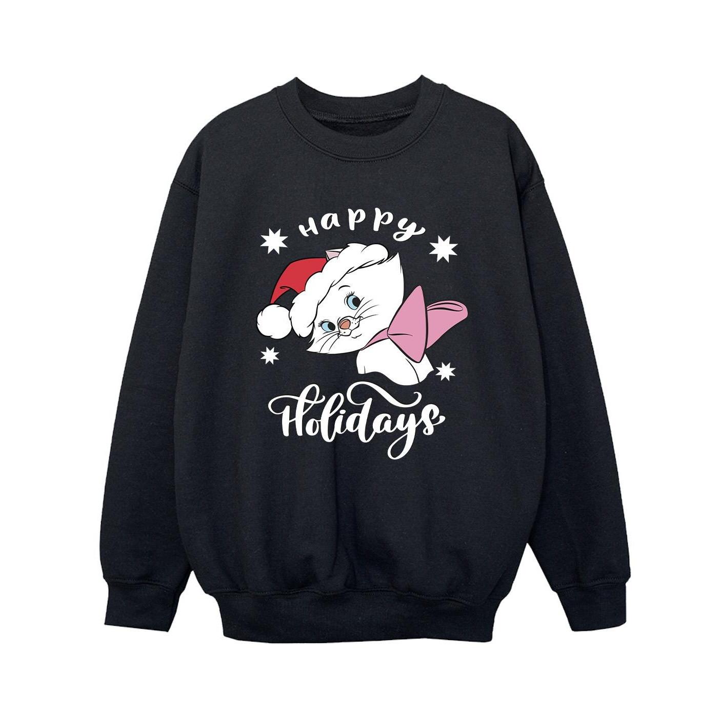Disney  The Aristocats Happy Holidays Sweatshirt 