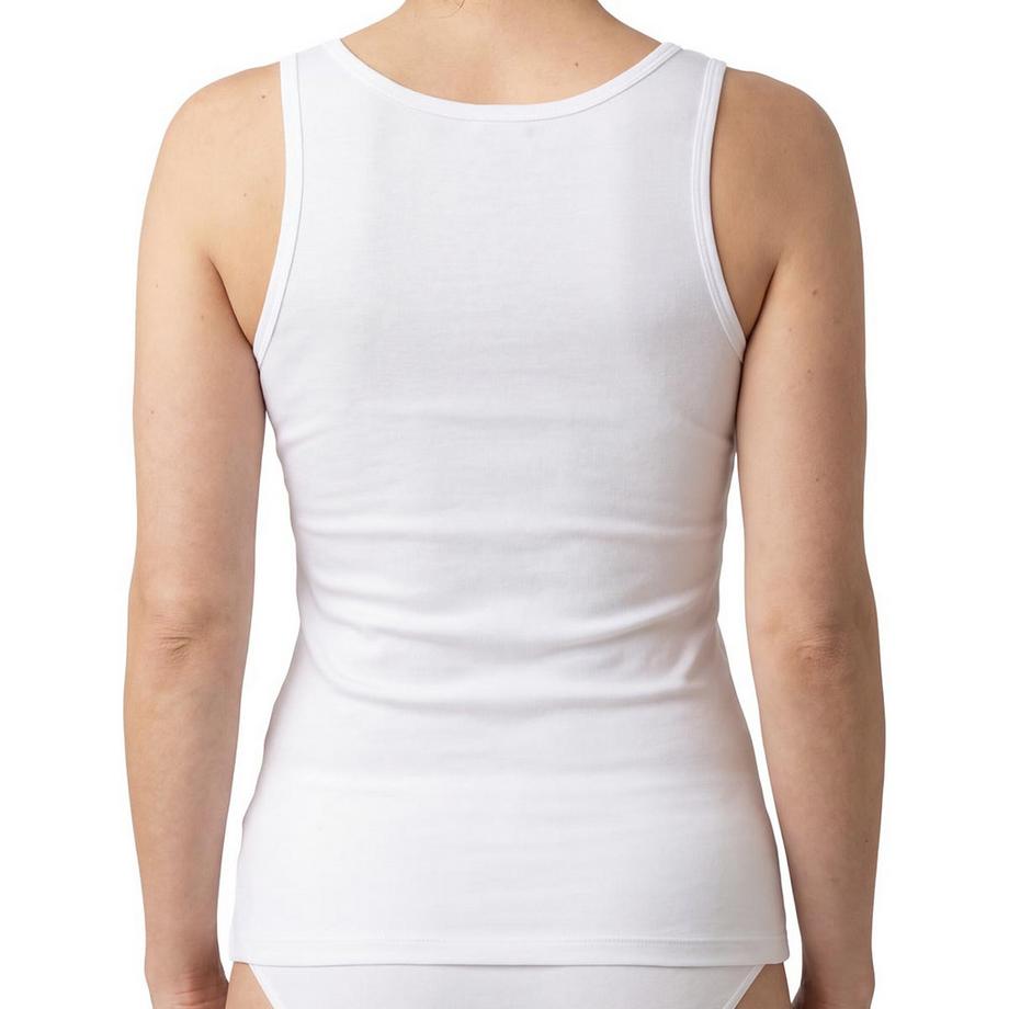 Conta Lot de 6 maillots de corps en modal avec bordure en dentelle  