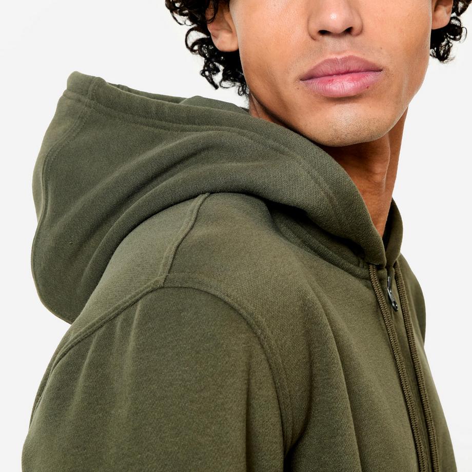 DOMYOS  Veste à capuche homme tissu coton 