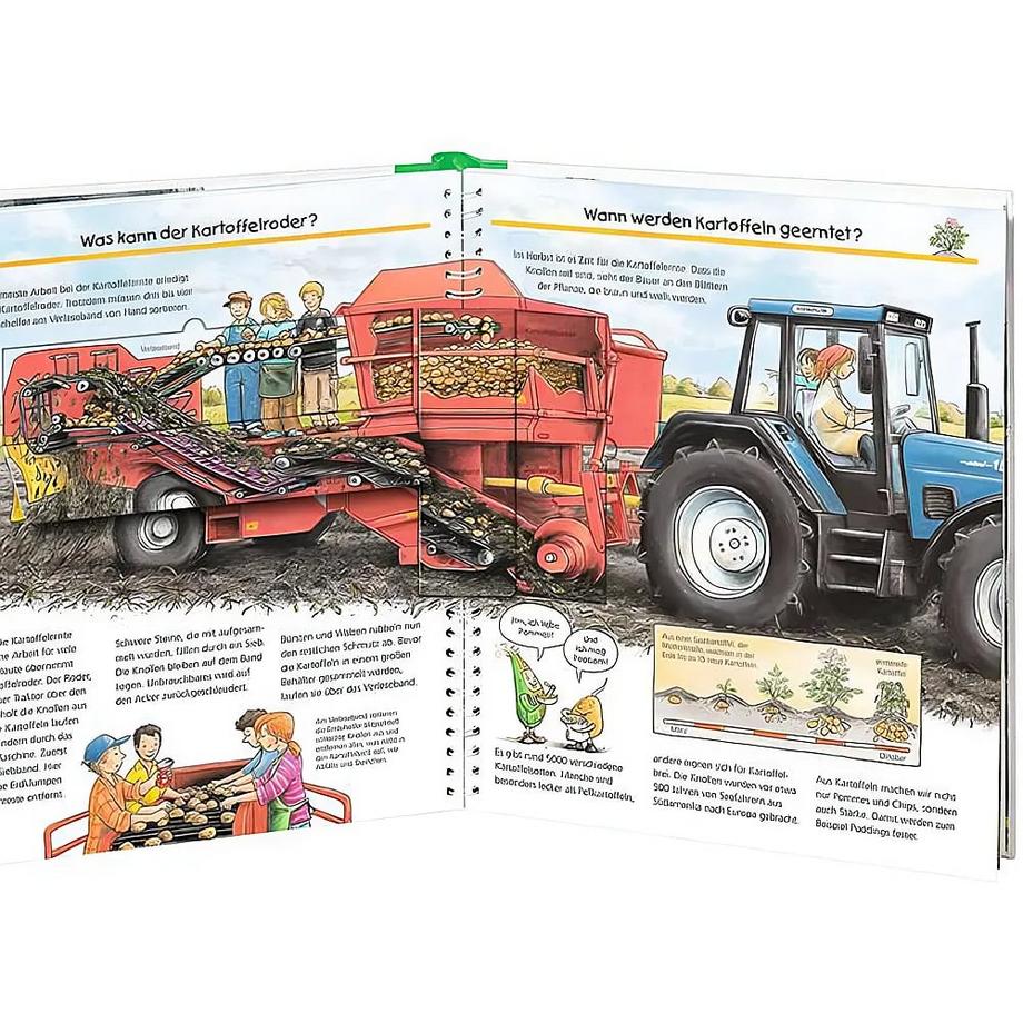 Wieso? Weshalb? Warum?, Band 57: Fahrzeuge auf dem Bauernhof Erne, Andrea; Zimmer, Christian (Illustrationen) Couverture rigide 