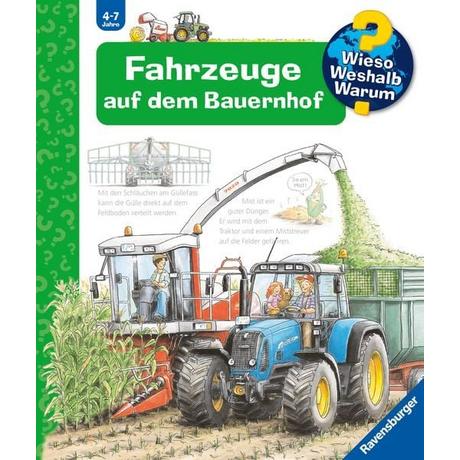 Wieso? Weshalb? Warum?, Band 57: Fahrzeuge auf dem Bauernhof Erne, Andrea; Zimmer, Christian (Illustrationen) Couverture rigide 