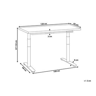 Beliani Schreibtisch Modern DESTINES  