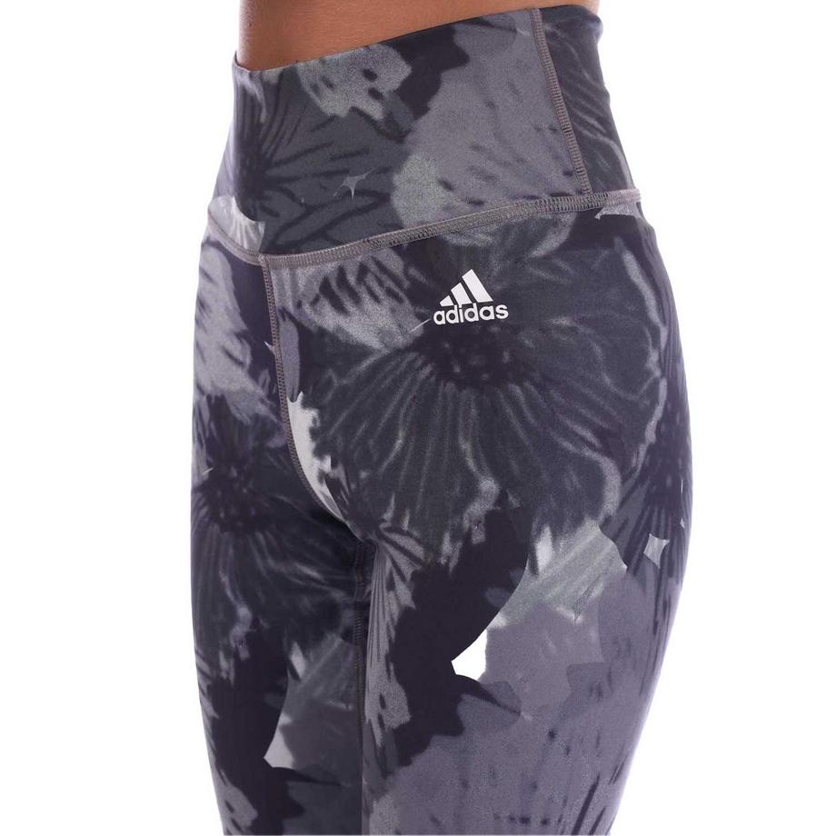adidas  Essentials Pantacollant Floreale Vita Alta Allenamento 