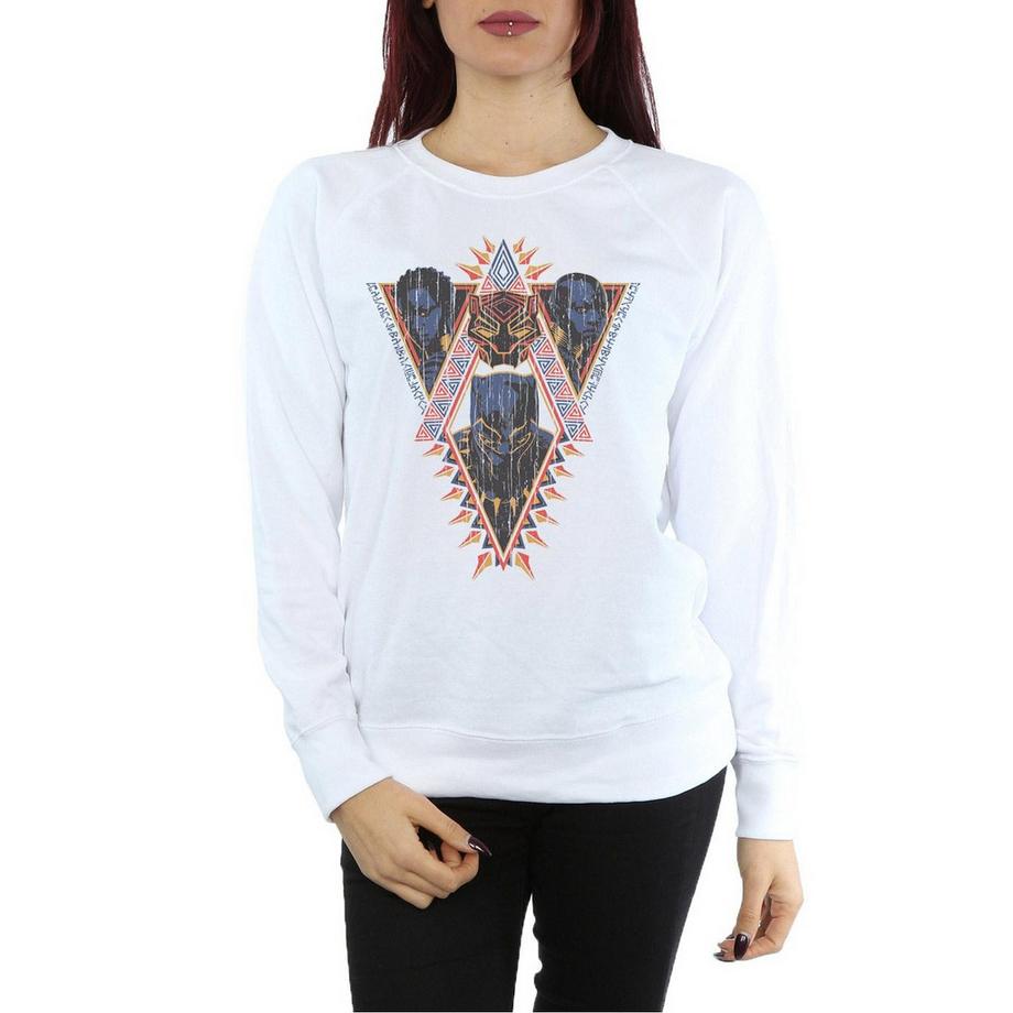 MARVEL Black Panther Tribal Triangle Felpa  