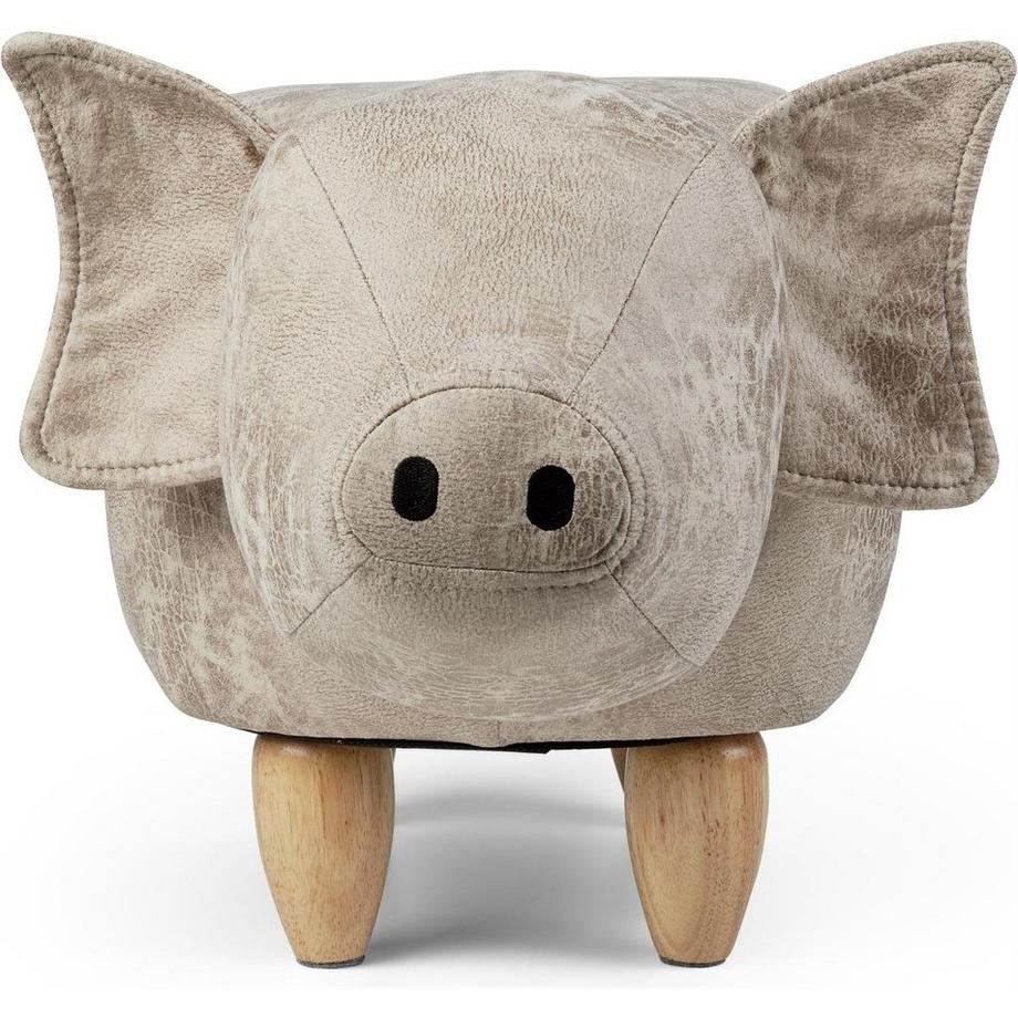 ZOOSY  Kinderhocker Schwein Ernie Grau 