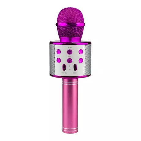eStore KTV - Microphone karaoké sans fil - Rose