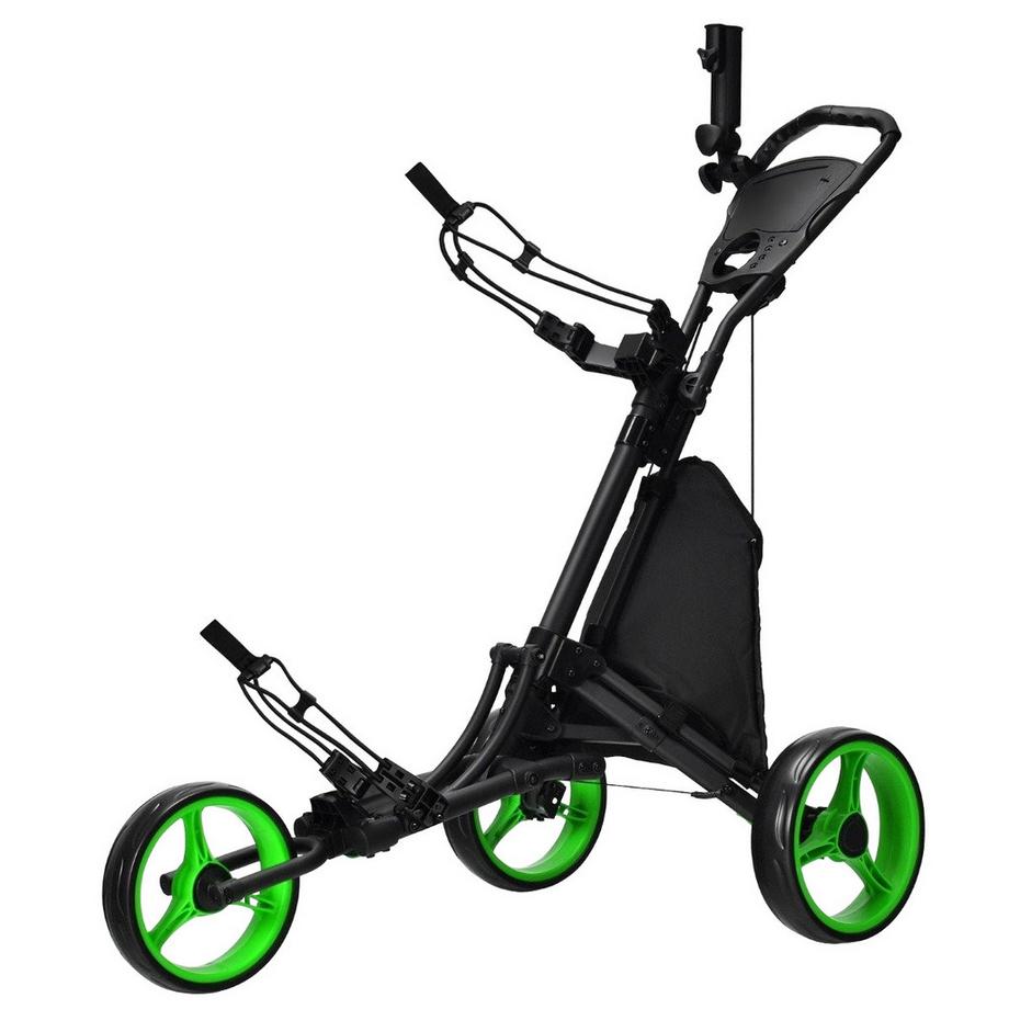 Carrello da golf con maniglia regolabile