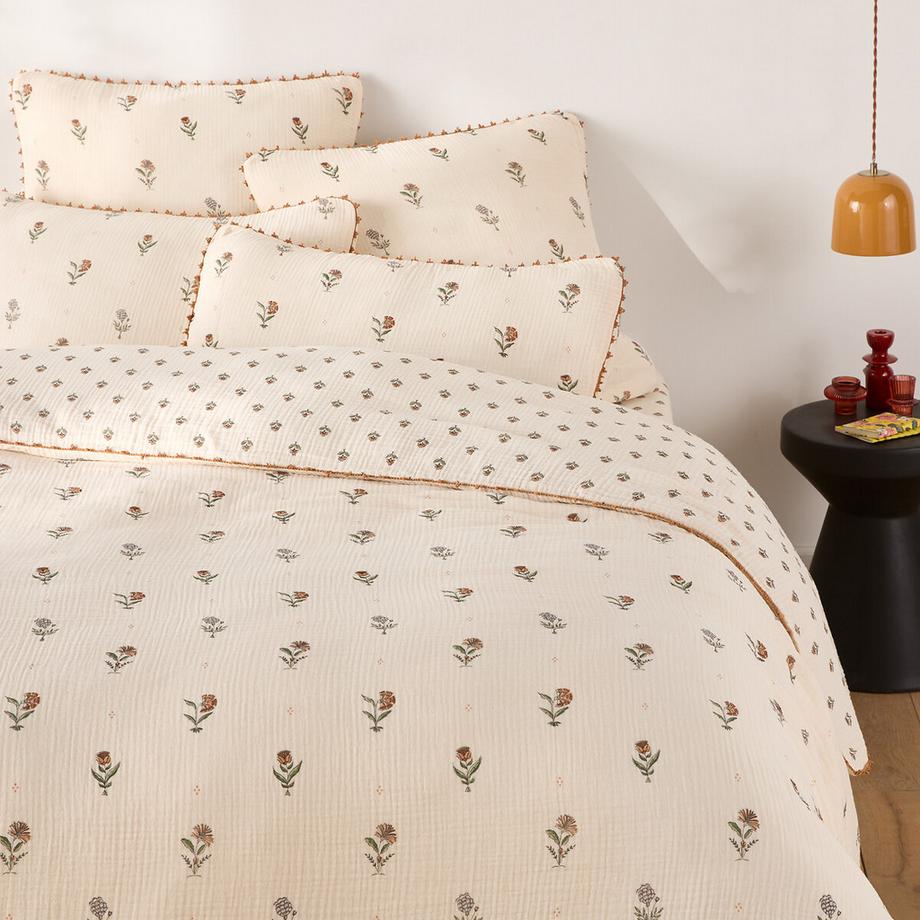 Housse de couette gaze de coton