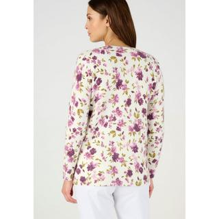 Damart  Pull imprimé floral 