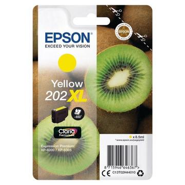 Kiwi Singlepack Yellow 202XL Claria Premium Ink