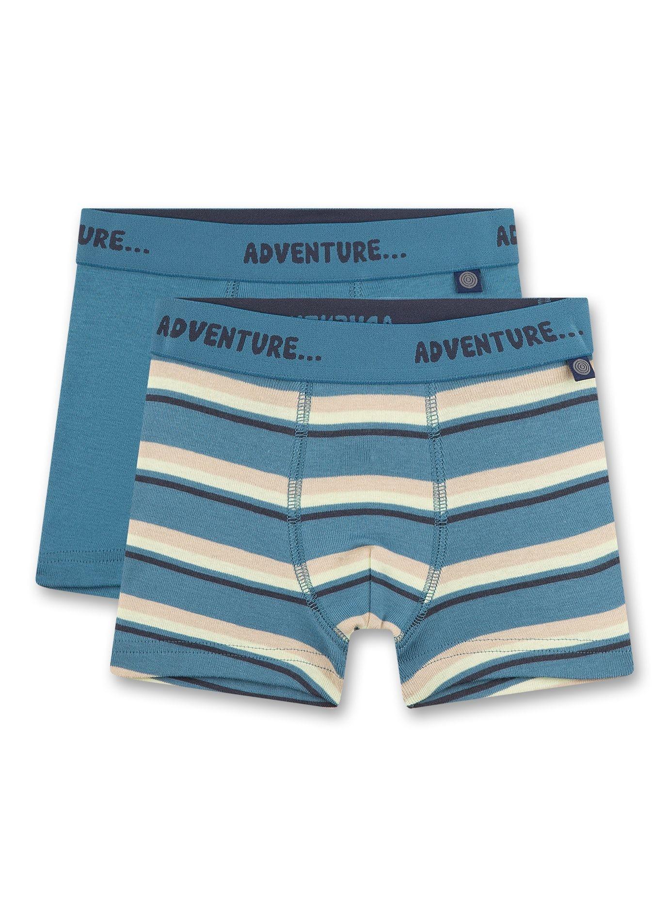 Sanetta  Jungen-Shorts (Doppelpack) Adventure 