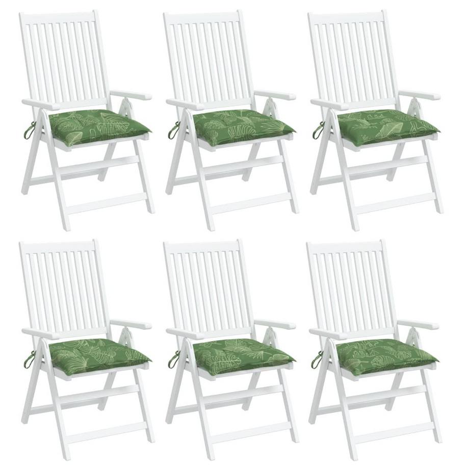 VidaXL Coussin de chaise tissu  