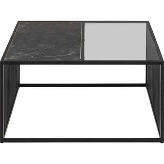 mutoni Table basse Iola noir années 80  