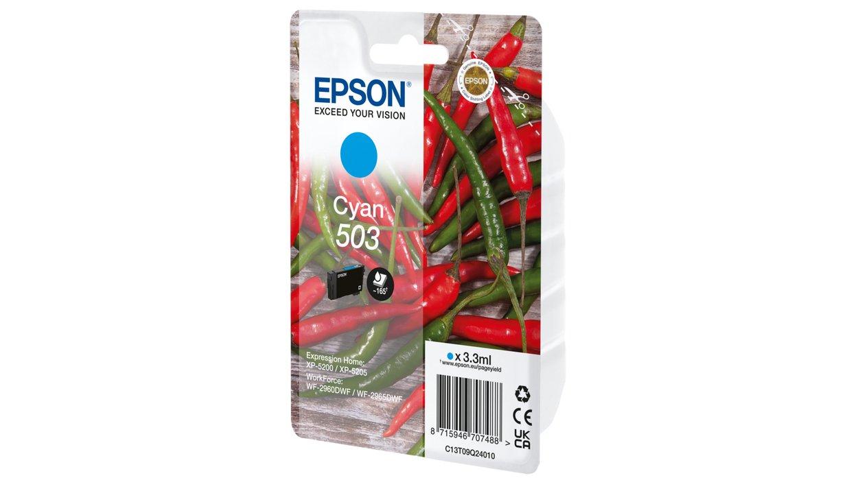 EPSON  503 cartuccia d'inchiostro 1 pz Originale Resa standard Blu 