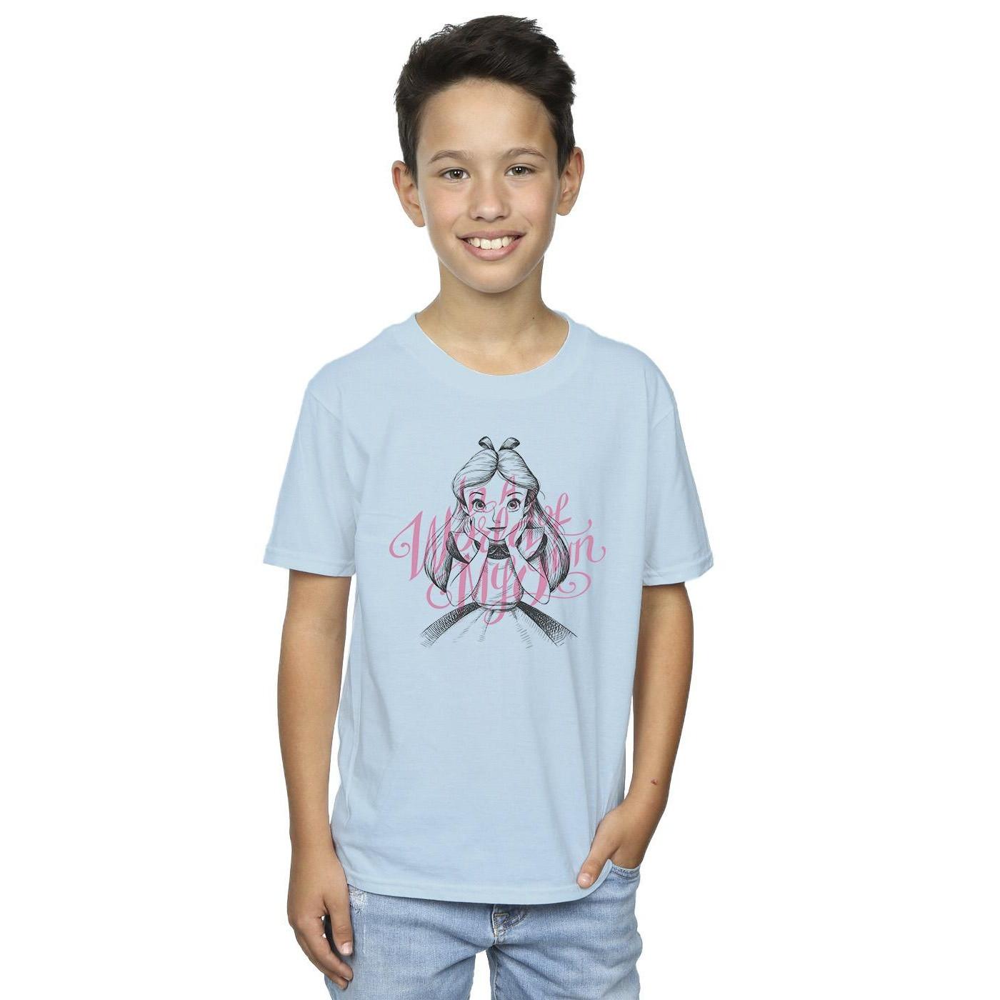 Disney  Tshirt ALICE IN WONDERLAND IN A WORLD OF MY OWN 