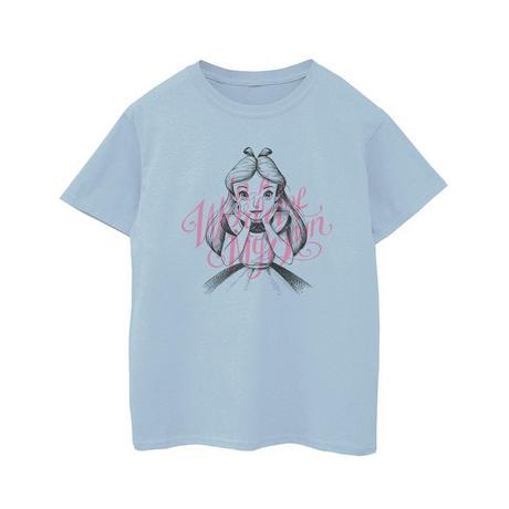Disney  Tshirt ALICE IN WONDERLAND IN A WORLD OF MY OWN 