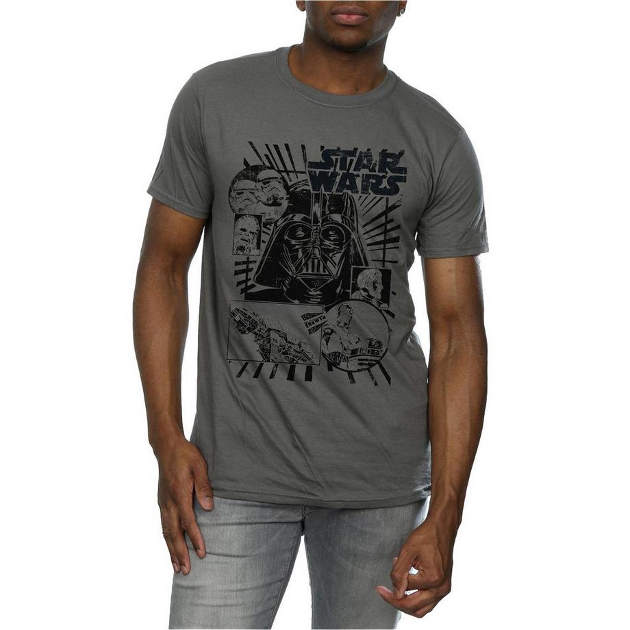 STAR WARS Star Wars Darth Vader Comic Strip T-Shirt  
