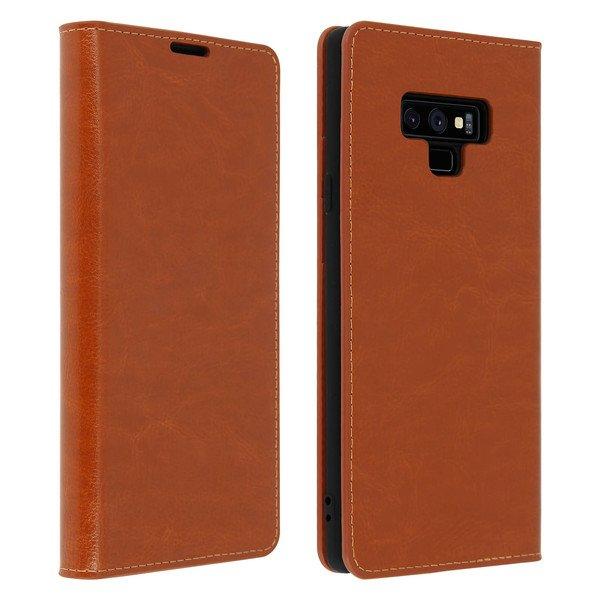 Avizar  Custodia Similpelle Galaxy Note 9 Camel 