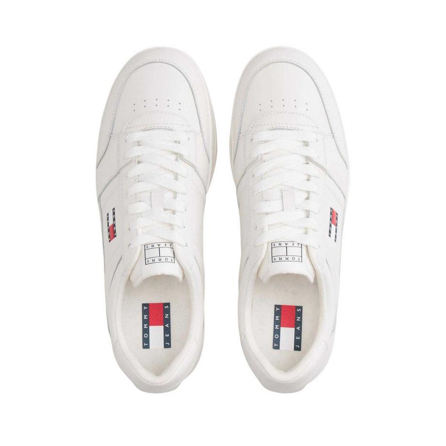 TOMMY JEANS Greenwich Scarpe Sportive in Pelle Basse  
