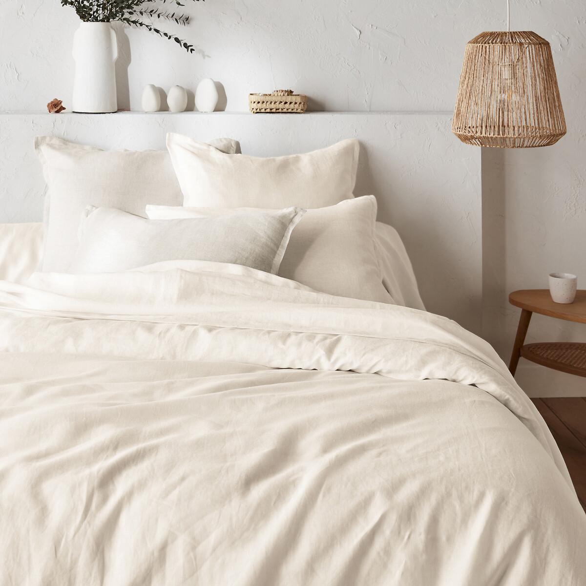 La Redoute Intérieurs Linot Housse de coussin et traversin en lin prélavé  