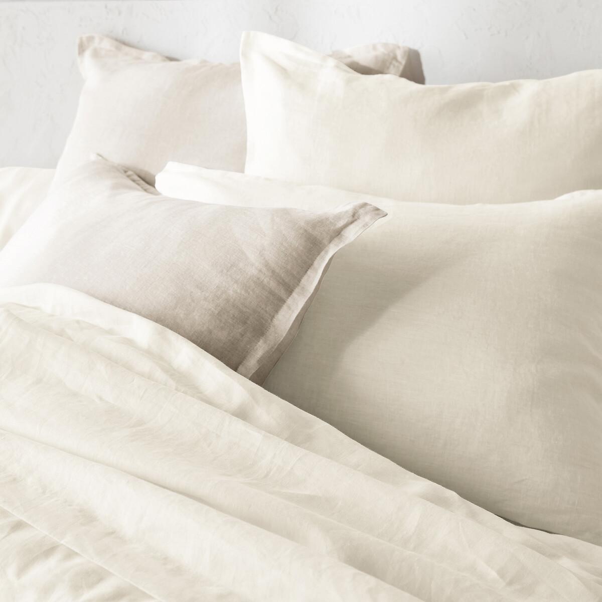 La Redoute Intérieurs Linot Housse de coussin et traversin en lin prélavé  