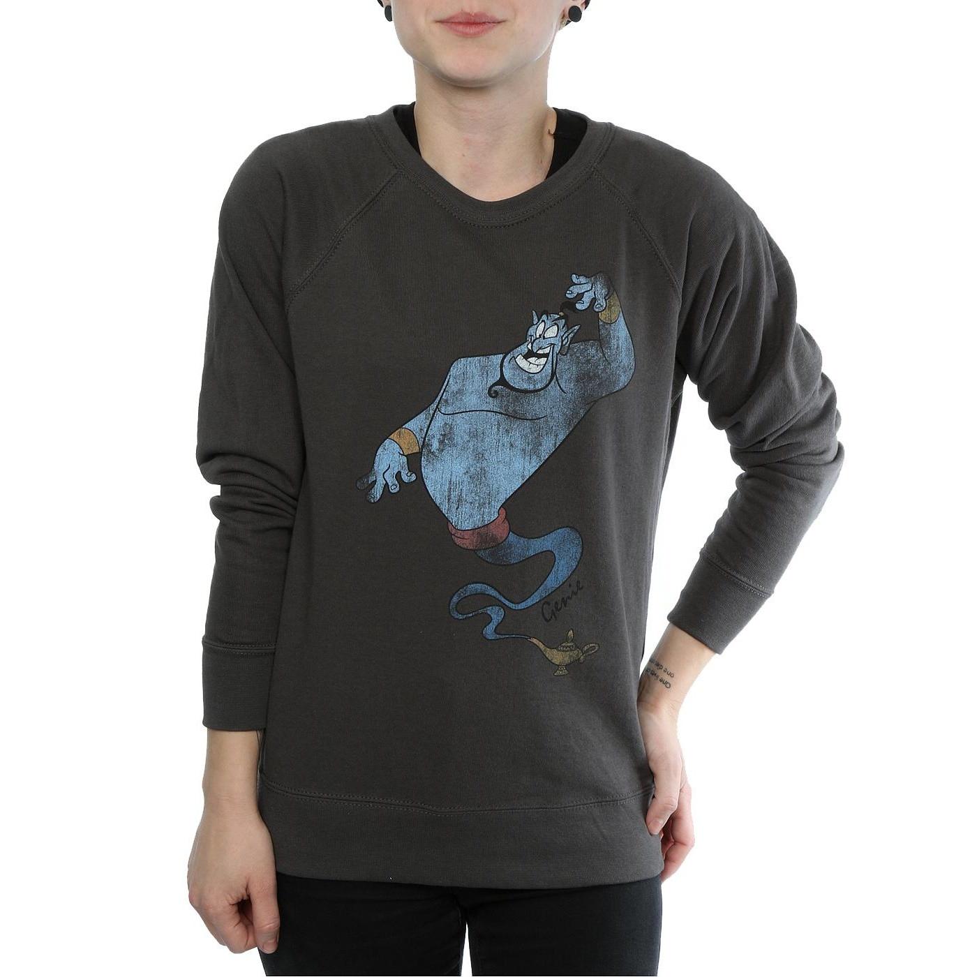Aladdin Sweatshirt Classique Imprimé Génie  