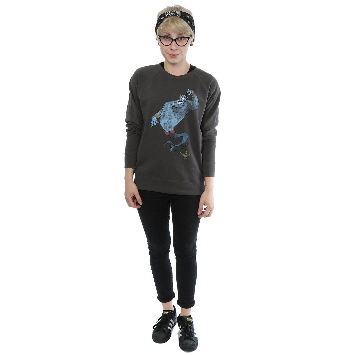 Aladdin Sweatshirt Classique Imprimé Génie  