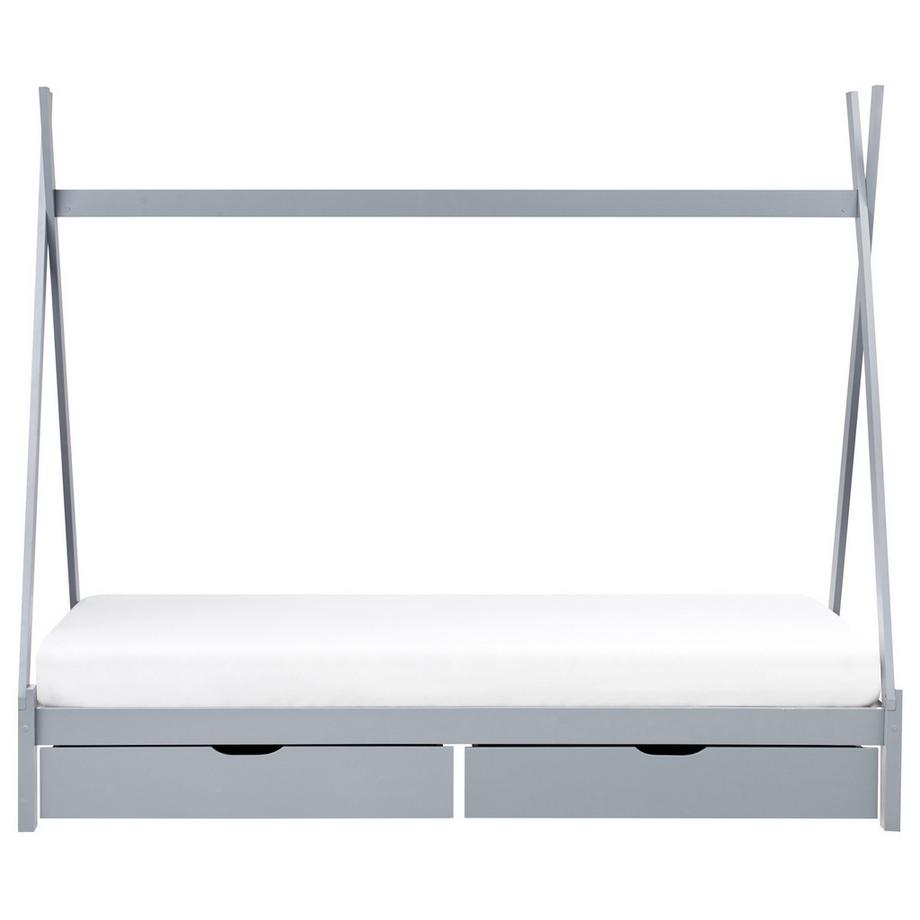 Beliani Lit à tiroirs pour enfants en Bois de pin  DEVAY  