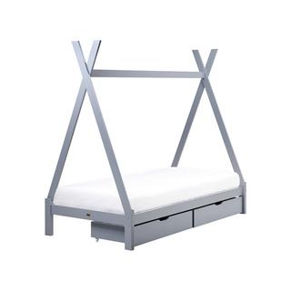 Beliani Letto per bambini con cassetti en Legno di pino Moderno DEVAY  