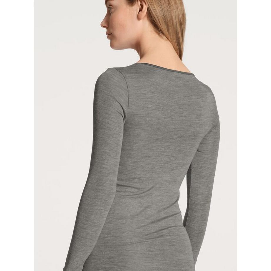 CALIDA Wolle Seide Langarm Shirt  