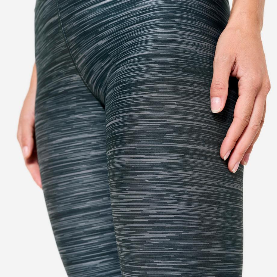 DOMYOS  Leggings  Fitness Hoher Bund Polyester 