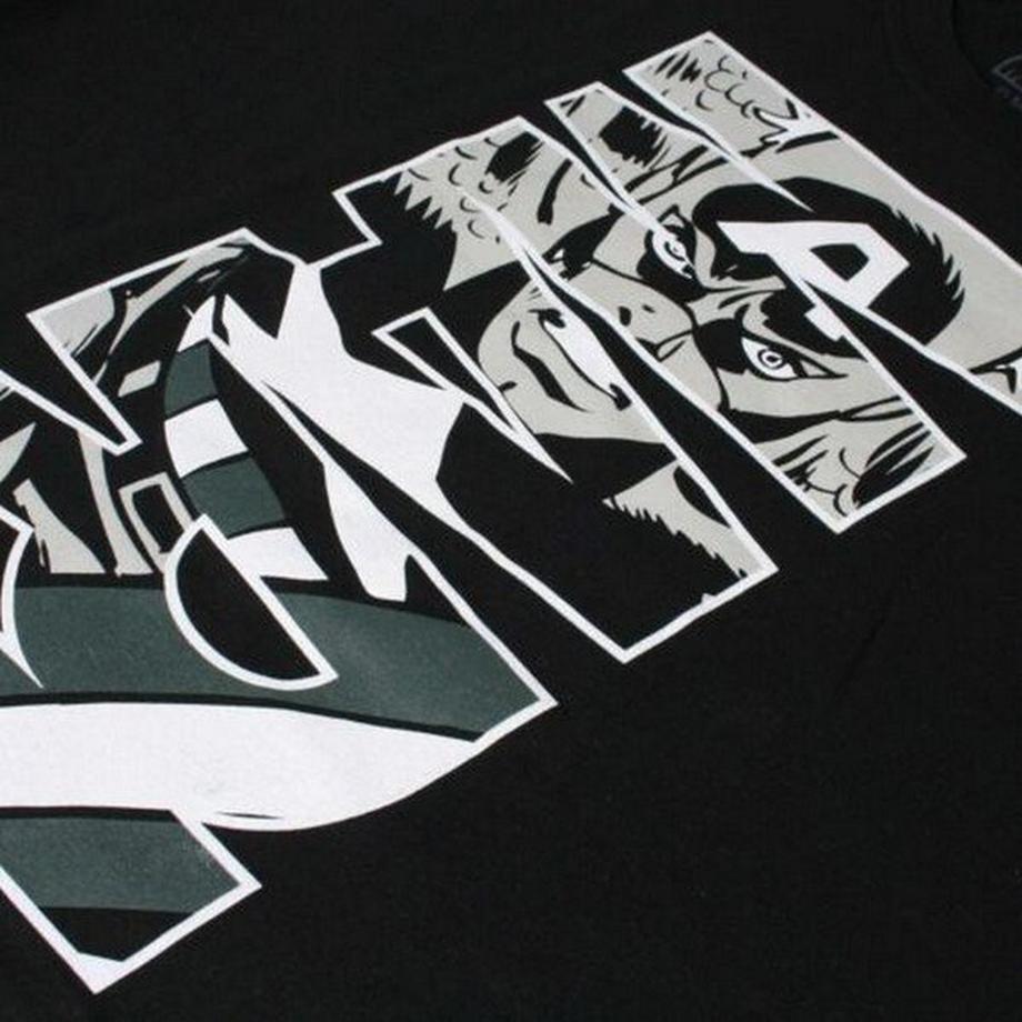 CAPTAIN AMERICA Logo Grafik T-Shirt  