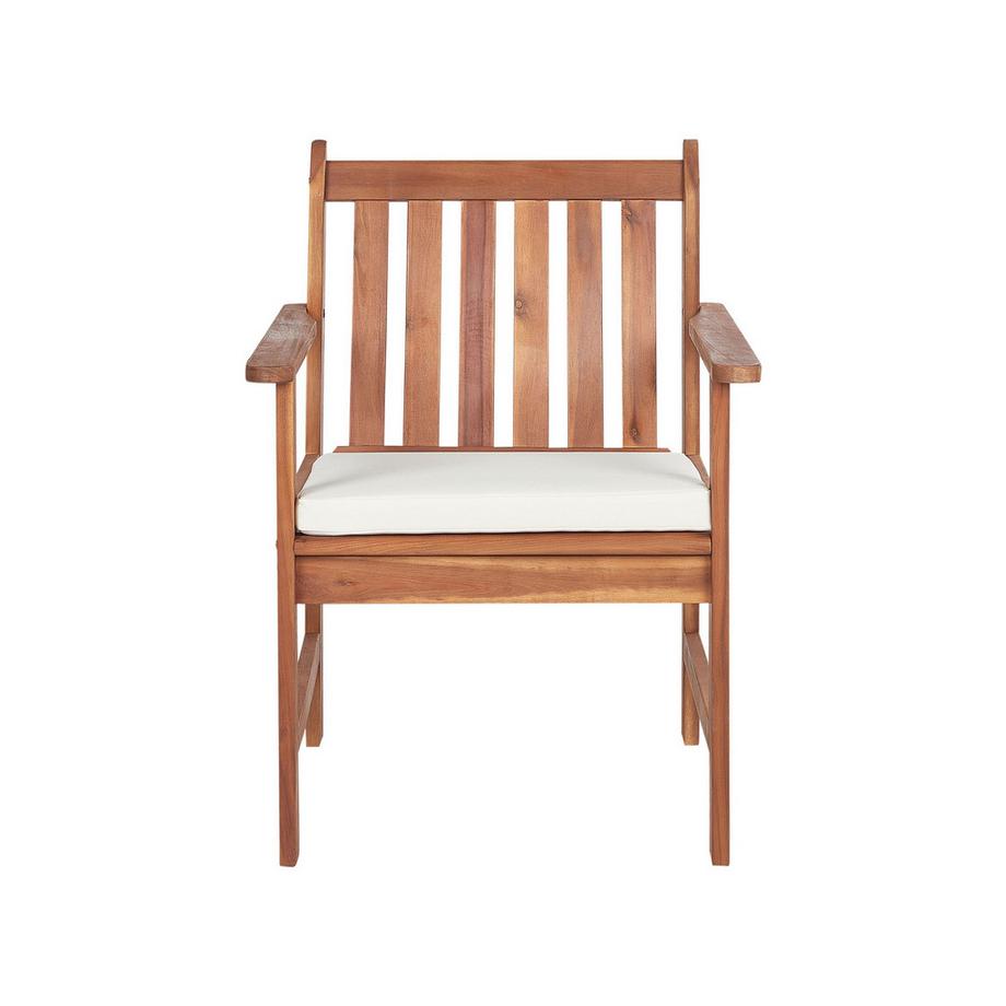 Beliani Lounge Set mit Tisch aus Akazienholz Klassisch ALTIDONA  