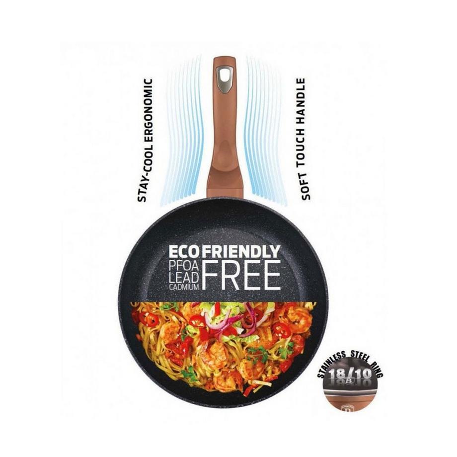 Berlinger Haus  17-teiliges Kochgeschirr-Set Rose Gold Edition 