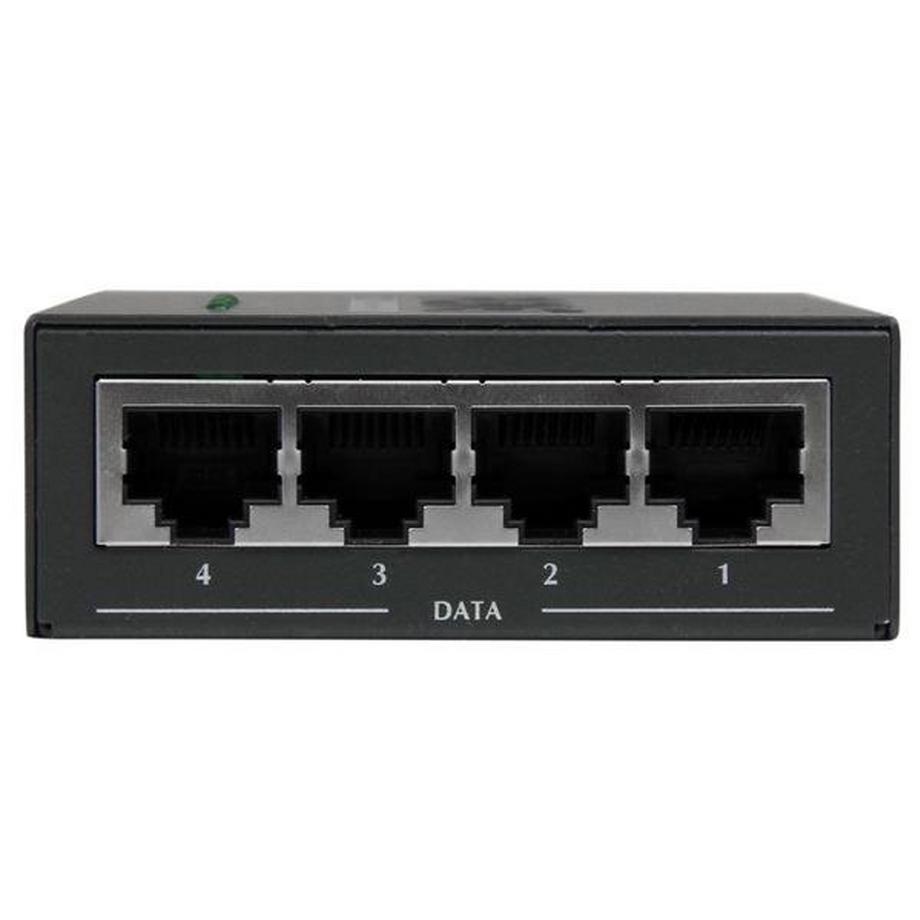 STARTECH.COM  4 Port Gigabit midspan - PoE+ Injektor - 802.3at/af 