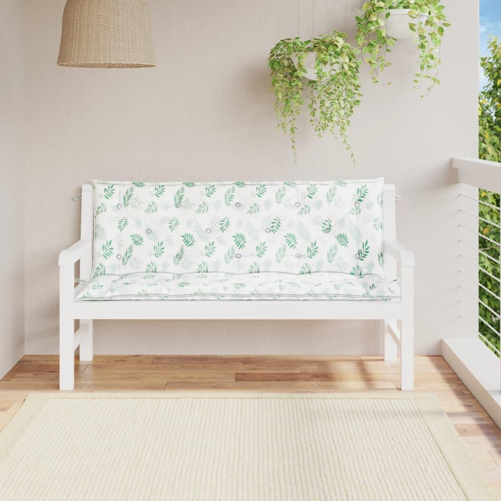 VidaXL Coussin de banc de jardin tissu  