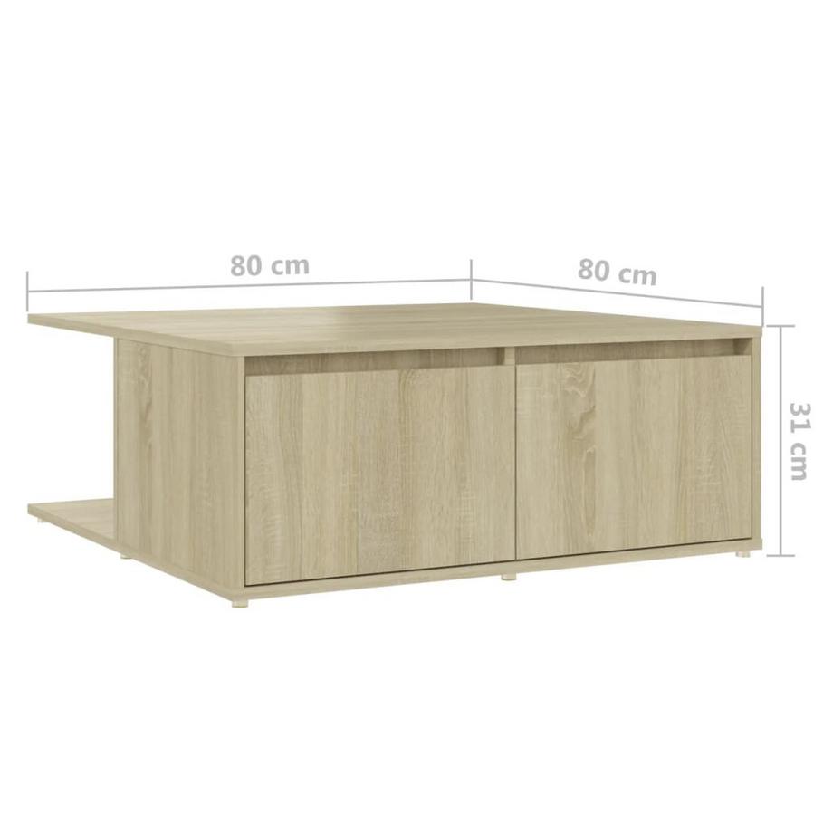 VidaXL tavolino da salotto Legno multistrato  