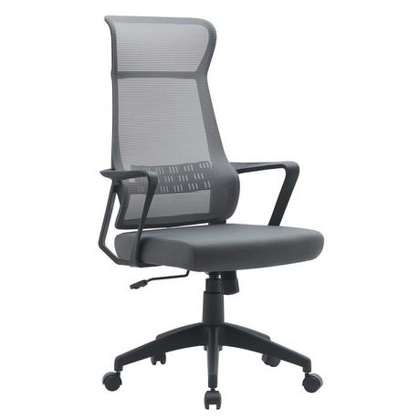 mutoni Fauteuil de bureau Hoboken gris  