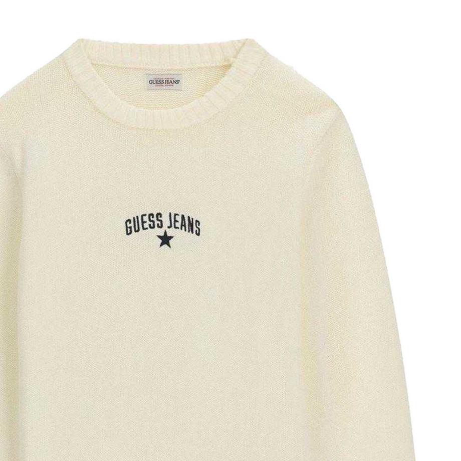 GUESS  Jeans Maglione Logo Ricamato 