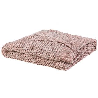Beliani HAIFA Moderne Polyester Kuscheldecke  