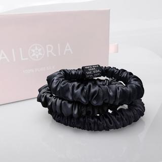 AILORIA  DOUX Set 3 Scrunchies S aus Seide 