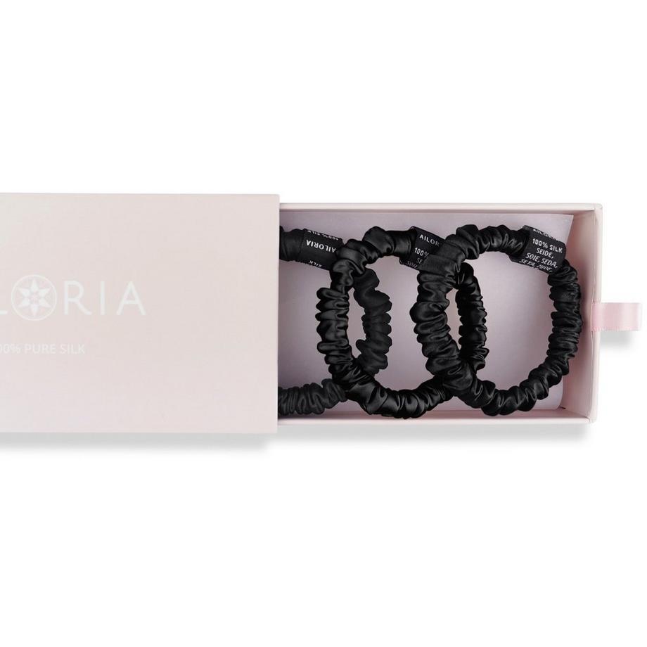 AILORIA  DOUX Set 3 arricciacapelli in seta S 